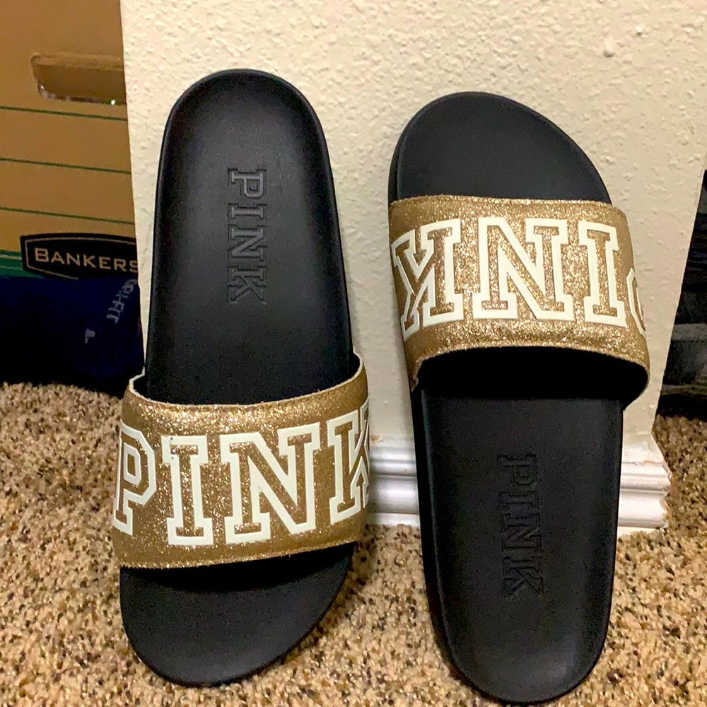 PINK Gold Slides